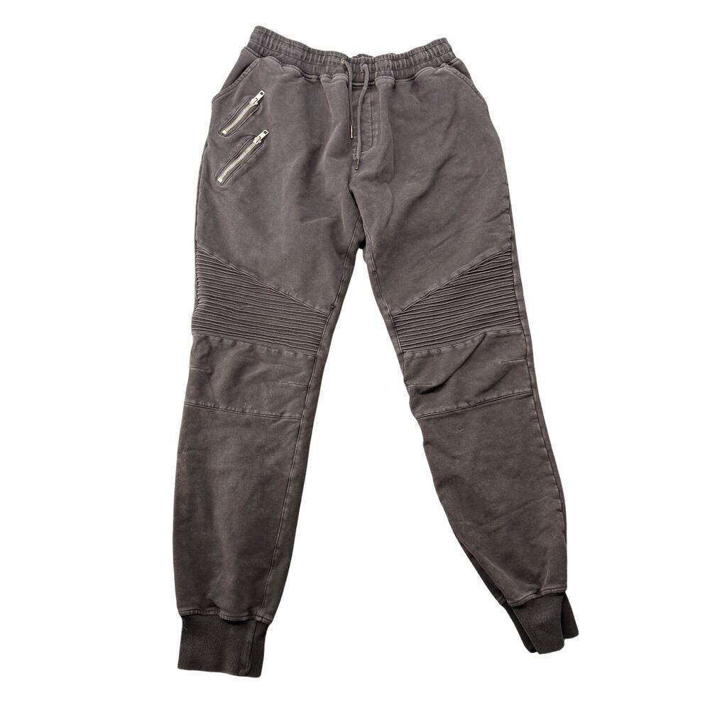 Nana Judy The Bleecker Pants Men's Large Moto Joggers Sweatpants Streetwear